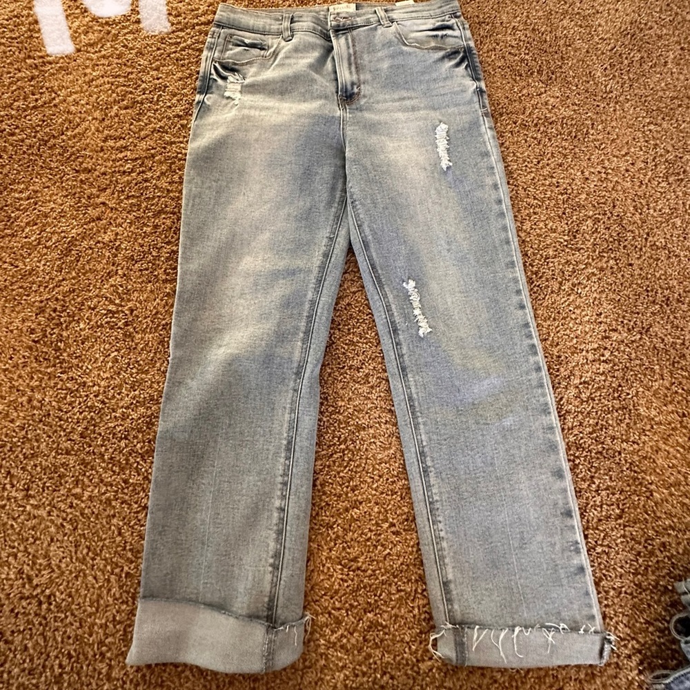 light wash jeans